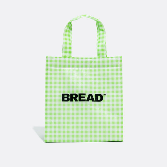 gingham lunch-bag